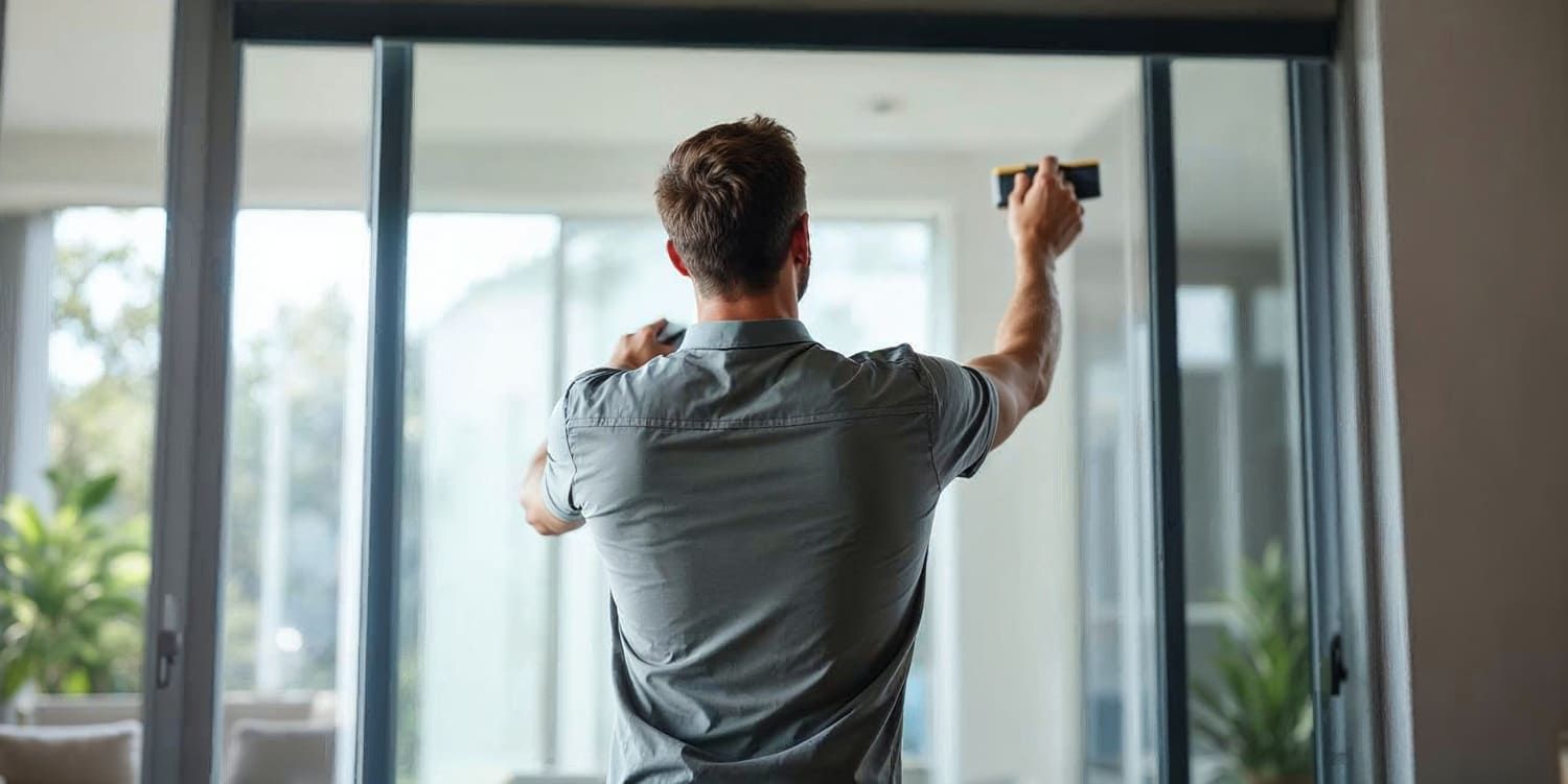 home window film installation
