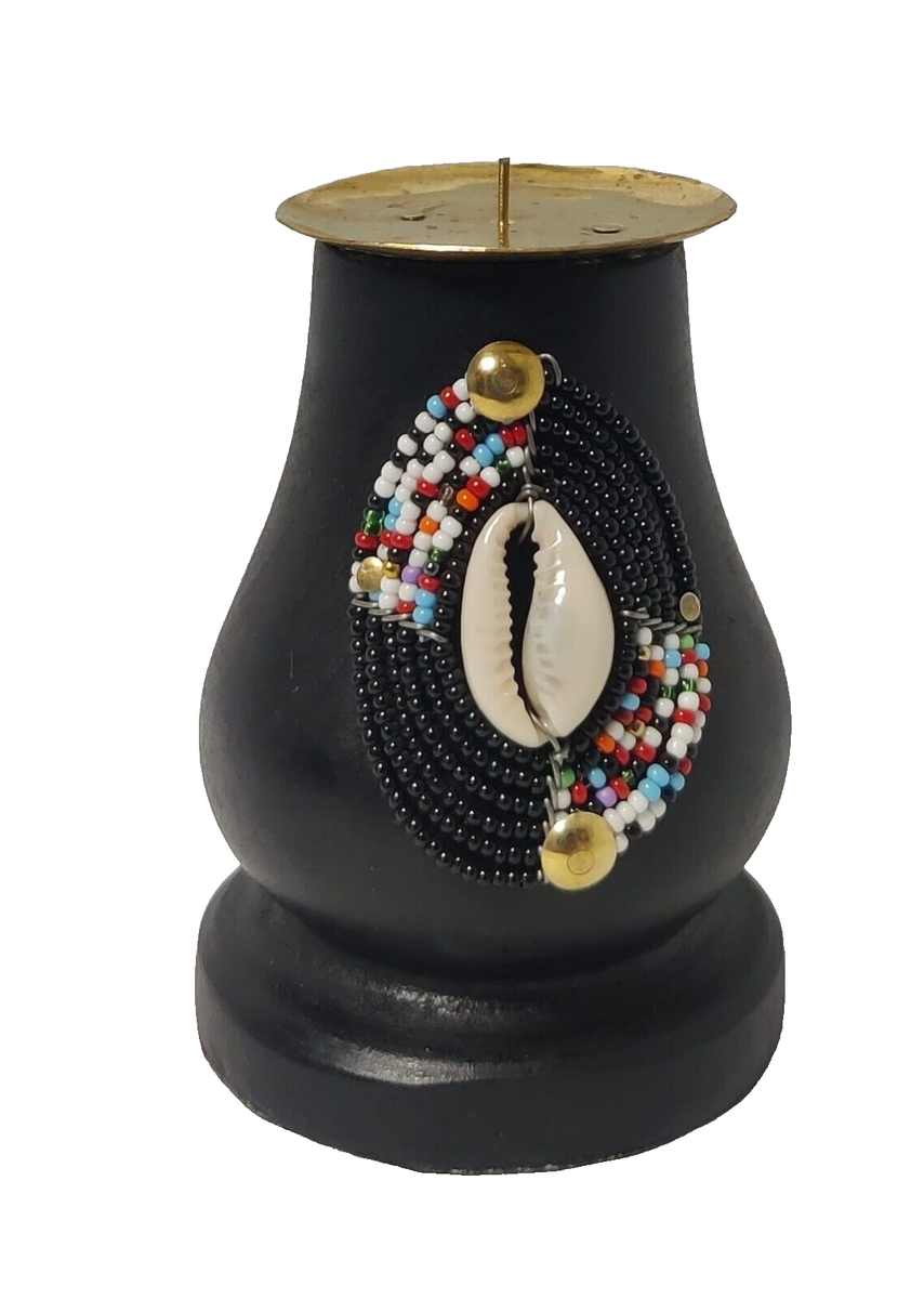 Wooden Candle Holder