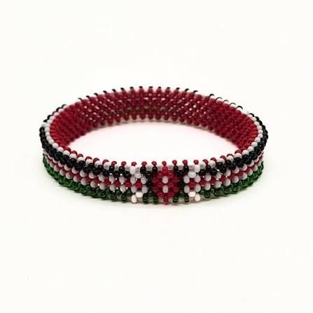 Kenya Beaded Bracelets- L