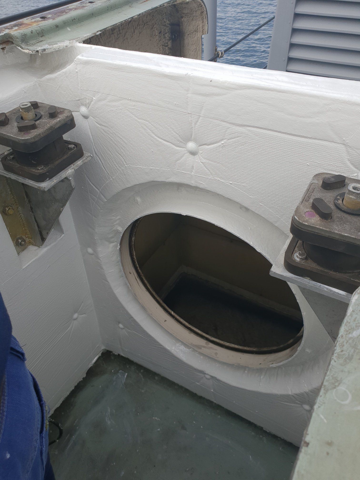 Big Hole on Boat — Newcastle, NSW — Channel Shipwright Services