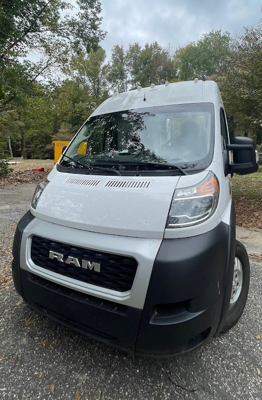 Cargo van windshield replacement in Raleigh, NC Cargo van windshield replacement in Raleigh, NC