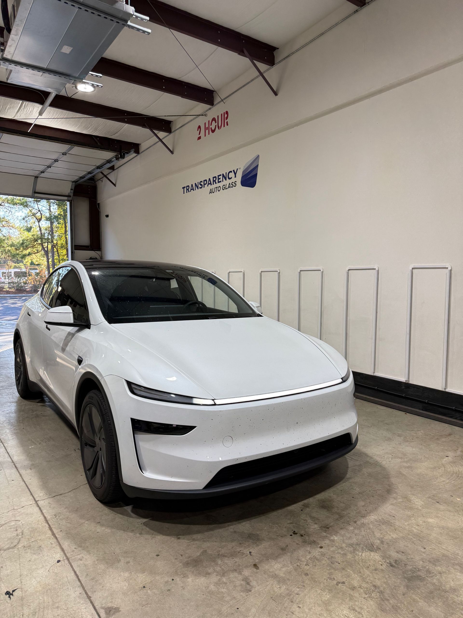 Tesla windshield replacement in Raleigh, NC