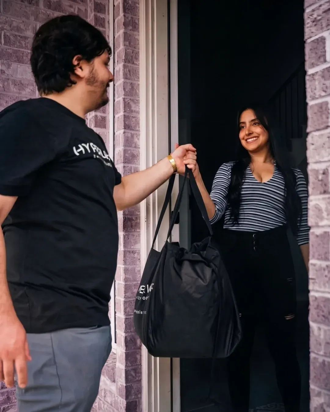 Hyperloop Laundry pickup and delivery in Houston