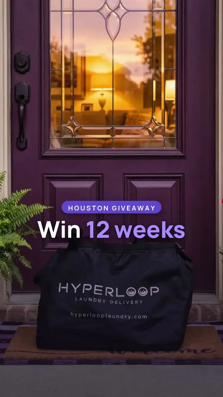 Win 12 weeks of free laundry from Hyperloop
