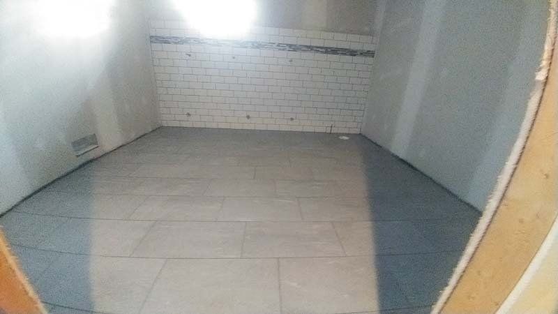 A commercial bathroom remodel in Dearborn, MI by Dream Builders Contracting 