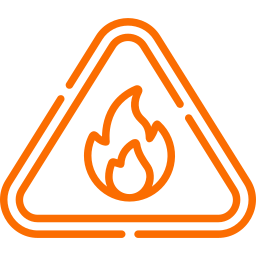 Fire warning icon
