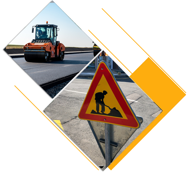 Parking Asphalt Services and a Road Roller — Sydney, Nsw — C & C Asphalt Pty Ltd Parking Asphalt Services and a Road Roller — Sydney, Nsw — C & C Asphalt Pty Ltd