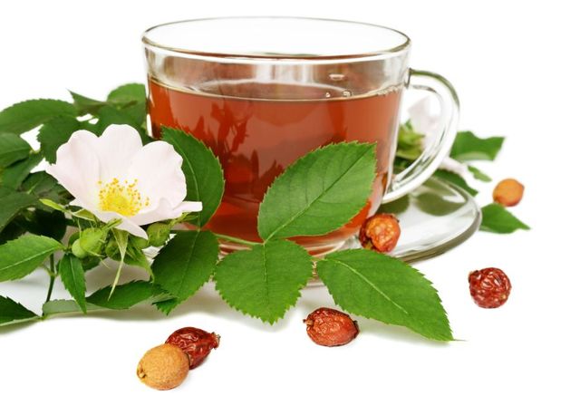 Natürlicher Kräutertee