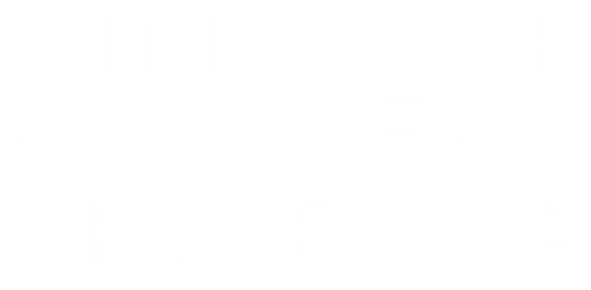 Logo of the Middlewich Concert Orchestra, Cheshire UK © Jac Lee of FourWave Design