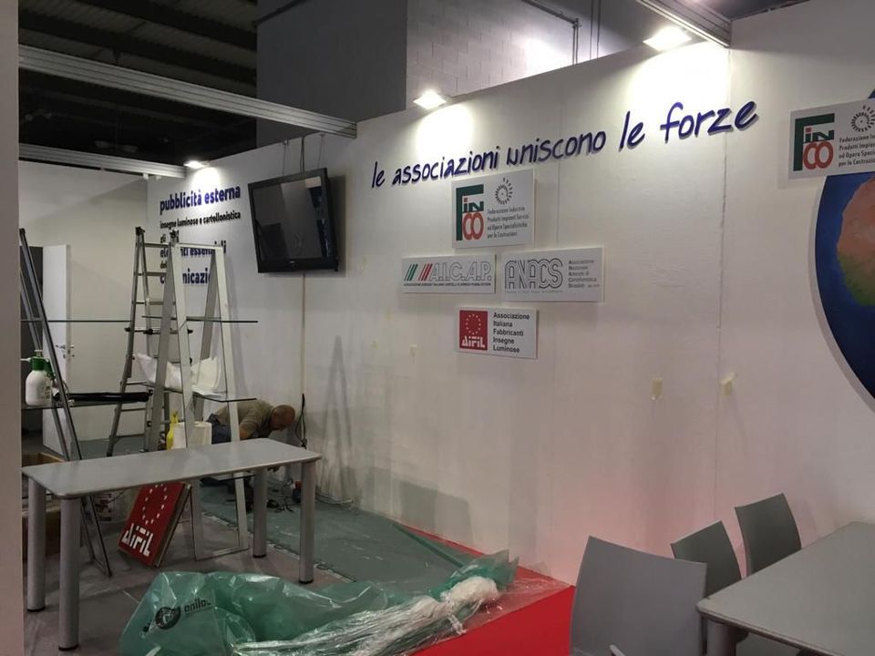 allestimento luci a led