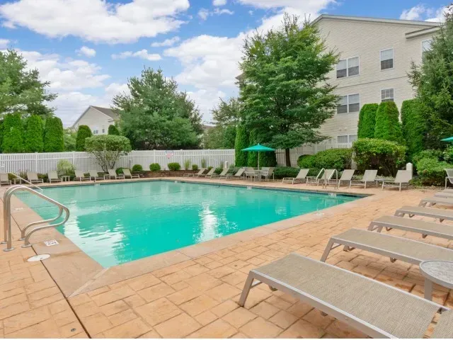 Swimming pool at The Ledges at Johnston.