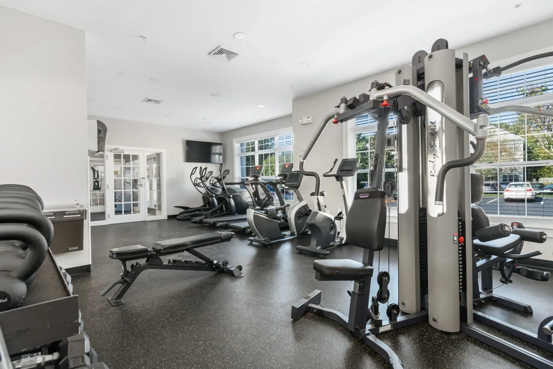 The Ledges at Johnston state-of-the-art fitness center. 