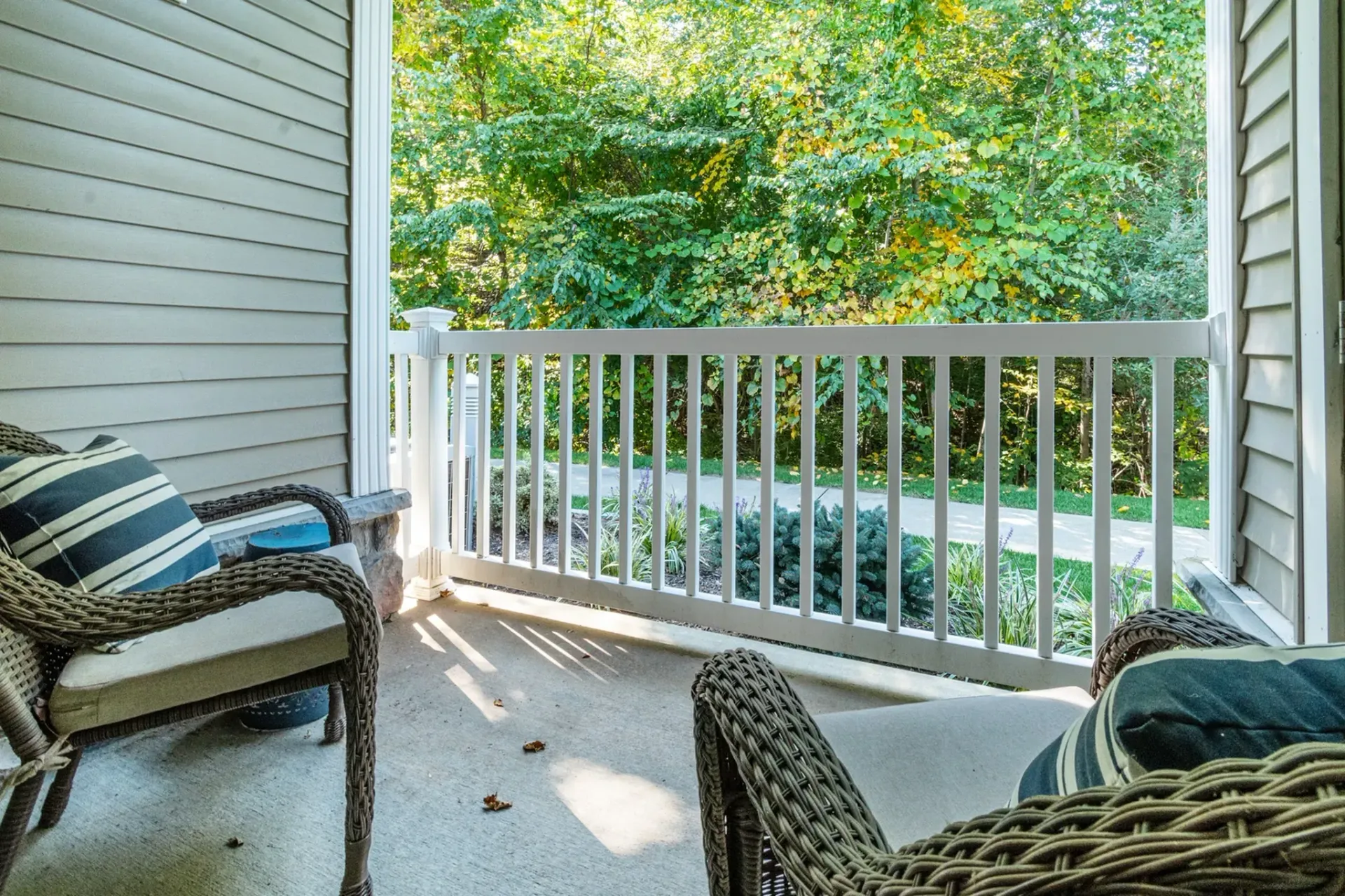 Balcony at The Ledges at Johnston.