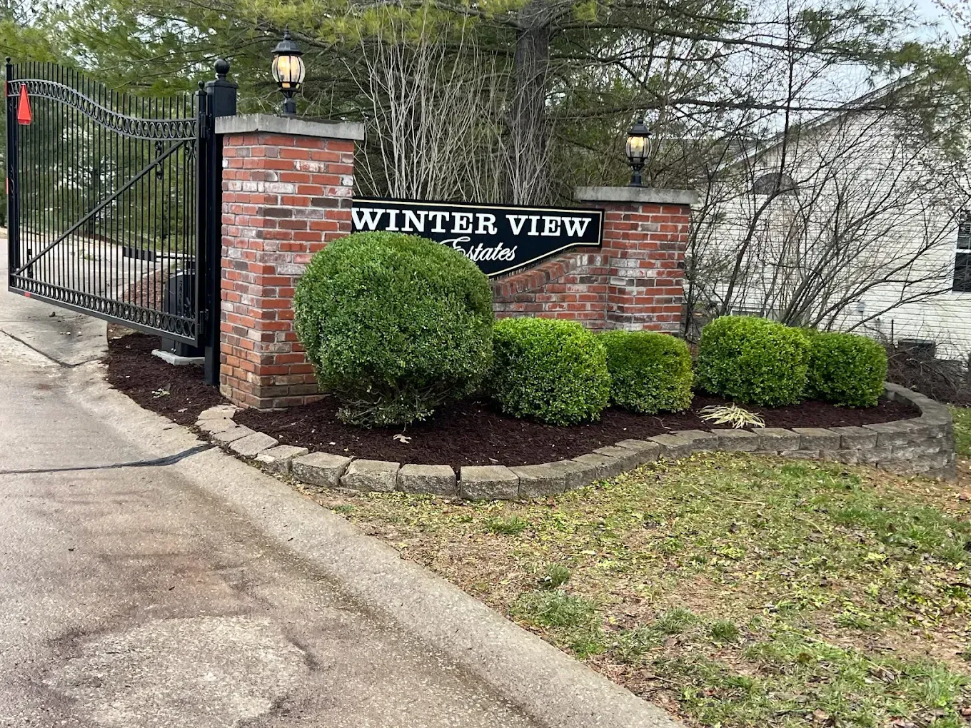 Entrance to 
