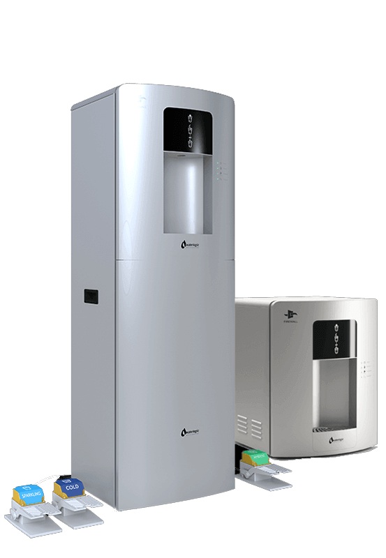 Innovative Design & Technology Sleek design aesthetic Large dispense area Paddle dispense Advanced Features Hot safety button Stainless steel reservoirs Reliable & Dependable Components New quick-change filters Scratch resistant panels Extra large drip tray with “tray full” indicator W5 Water Cooler