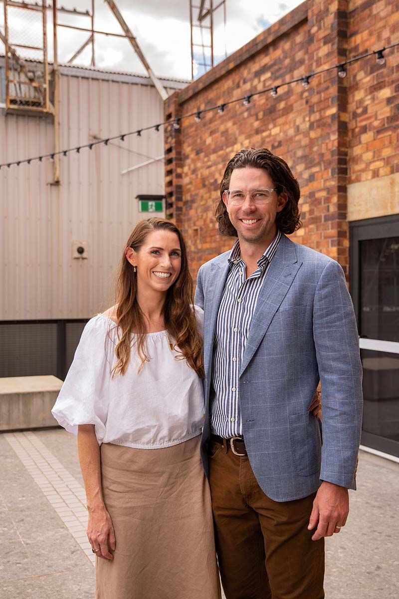 Alisha Weston and Chris Black