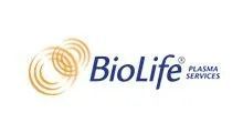 The biolife plasma services logo is on a white background.