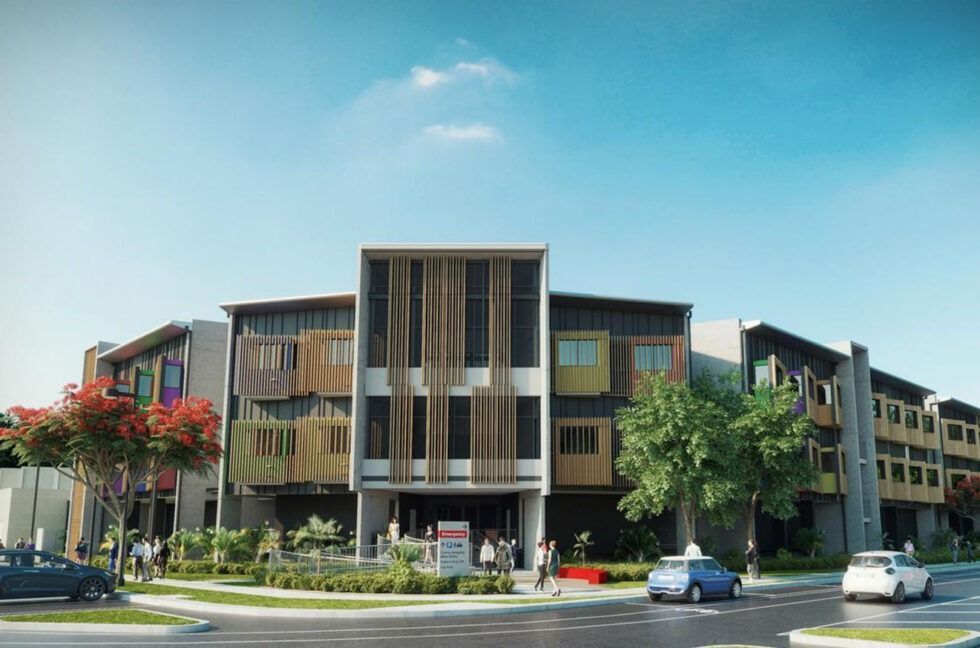 Modern Multi-story Building — Phoenix Protective & Marine Coating Specialists in Woree, QLD