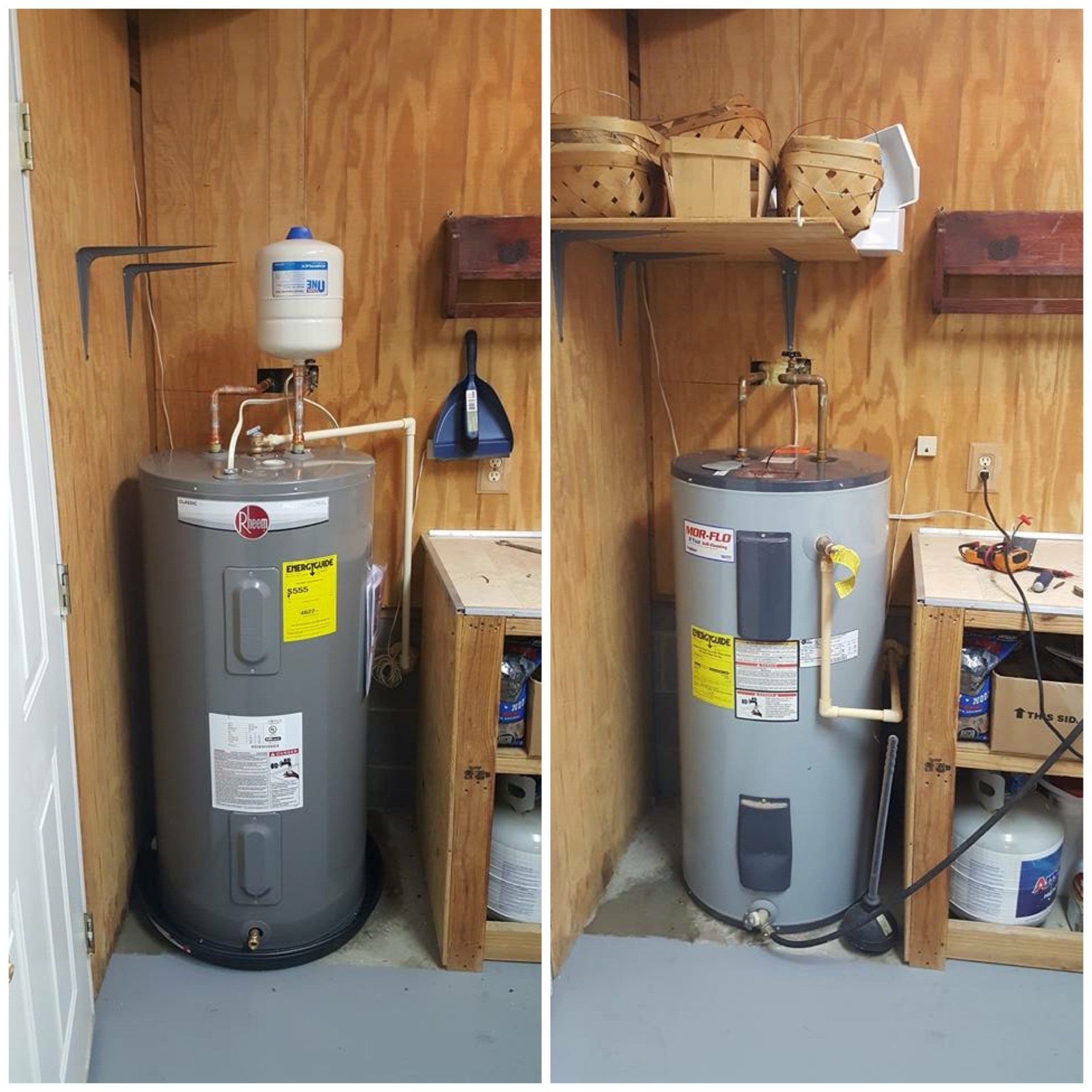 Water heaters installed in Huntsville, AL by J Henry Plumbing