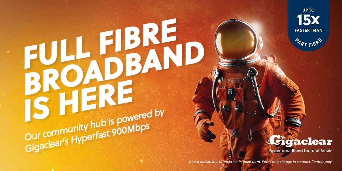 Gigaclear Wifi available