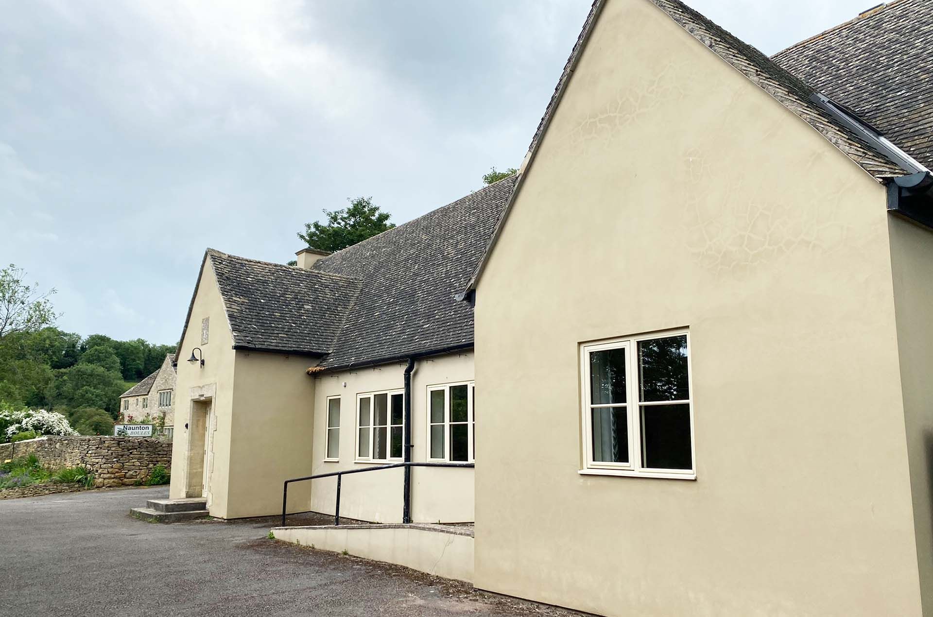 Naunton Village Hall entrance