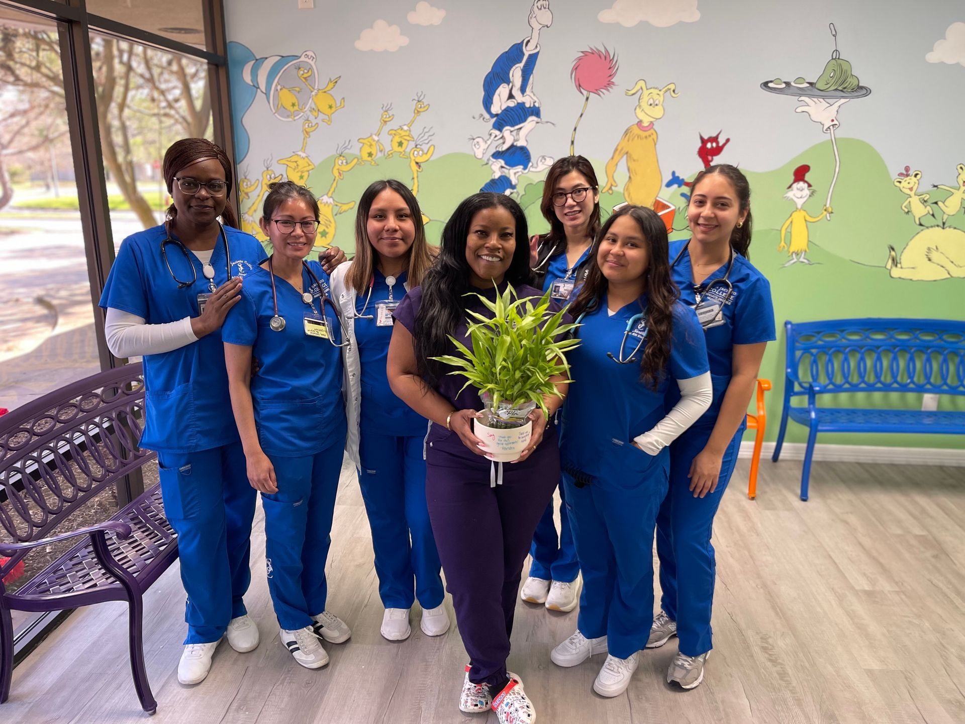 The team at iCare Pediatrics in Webster, TX