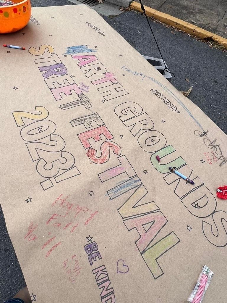 A sign that says street fest 2021 on it