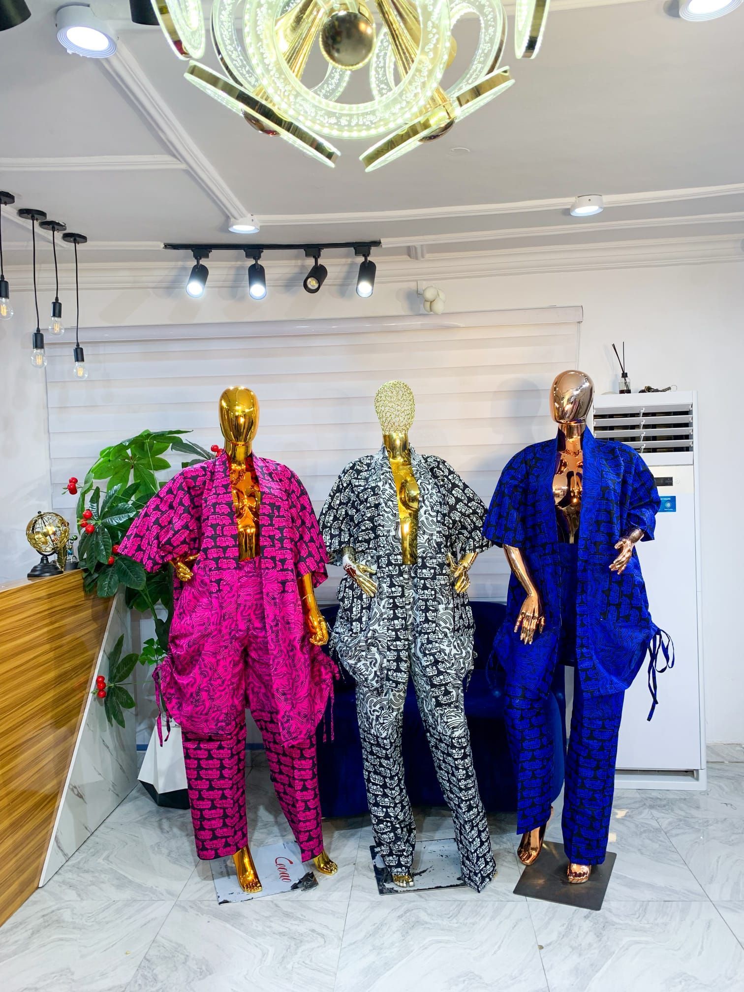 Two-Piece Open Blazer and Pant - Multiple Colors