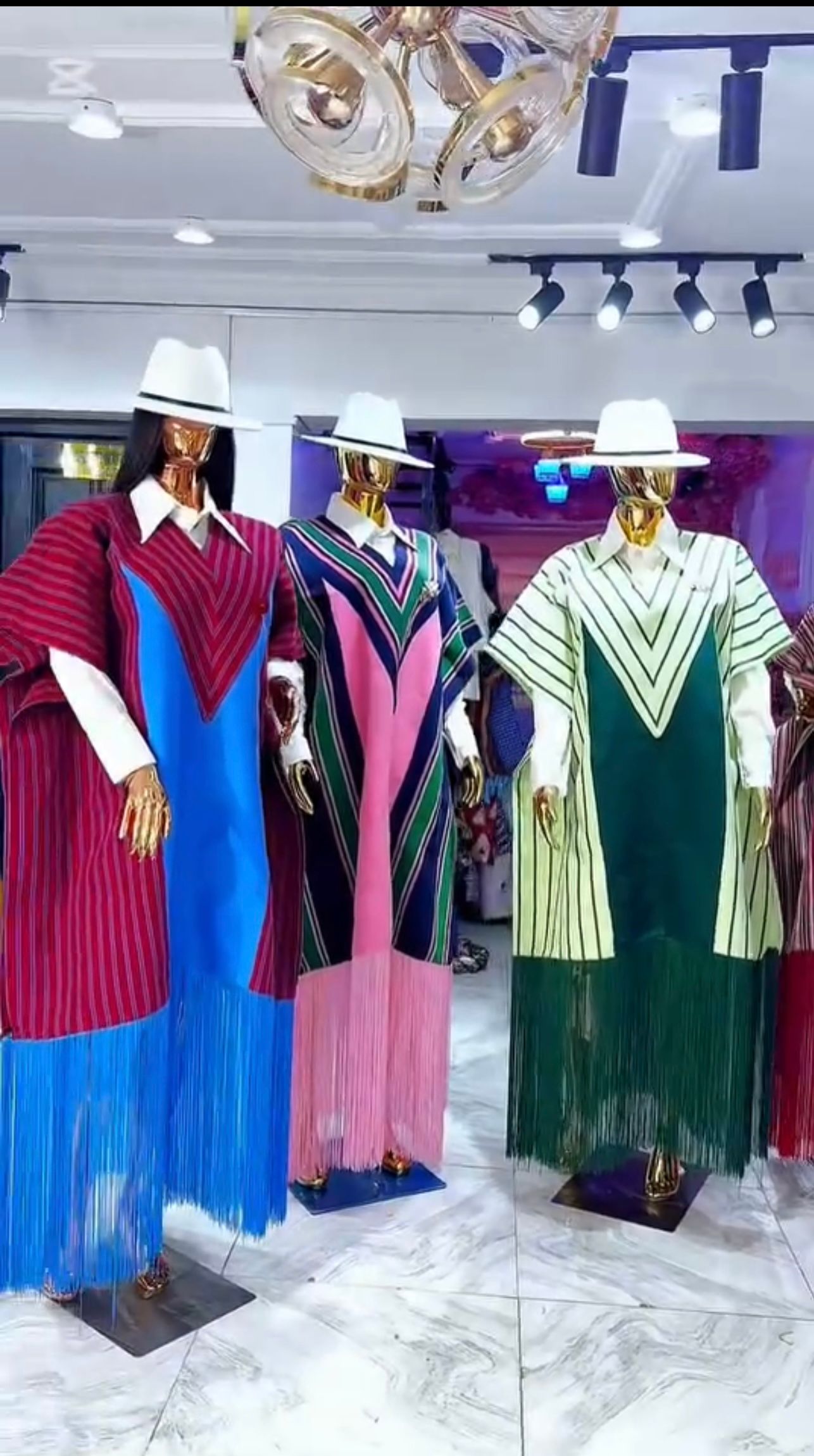 Exotic Luxury 3 Piece Flair Dress - Multiple Colors