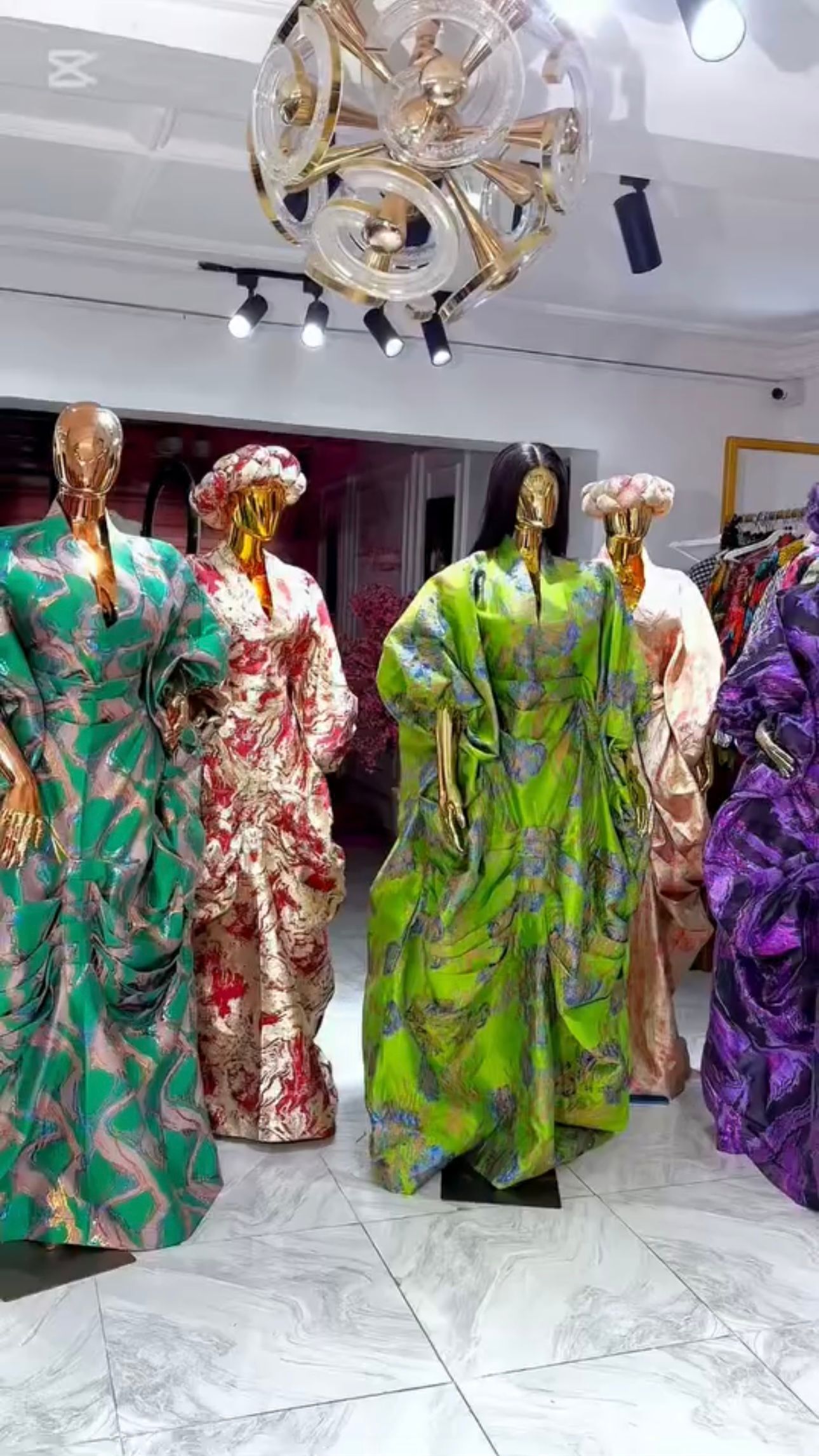 Ana-bubu Luxury Dress - Multiple Colors