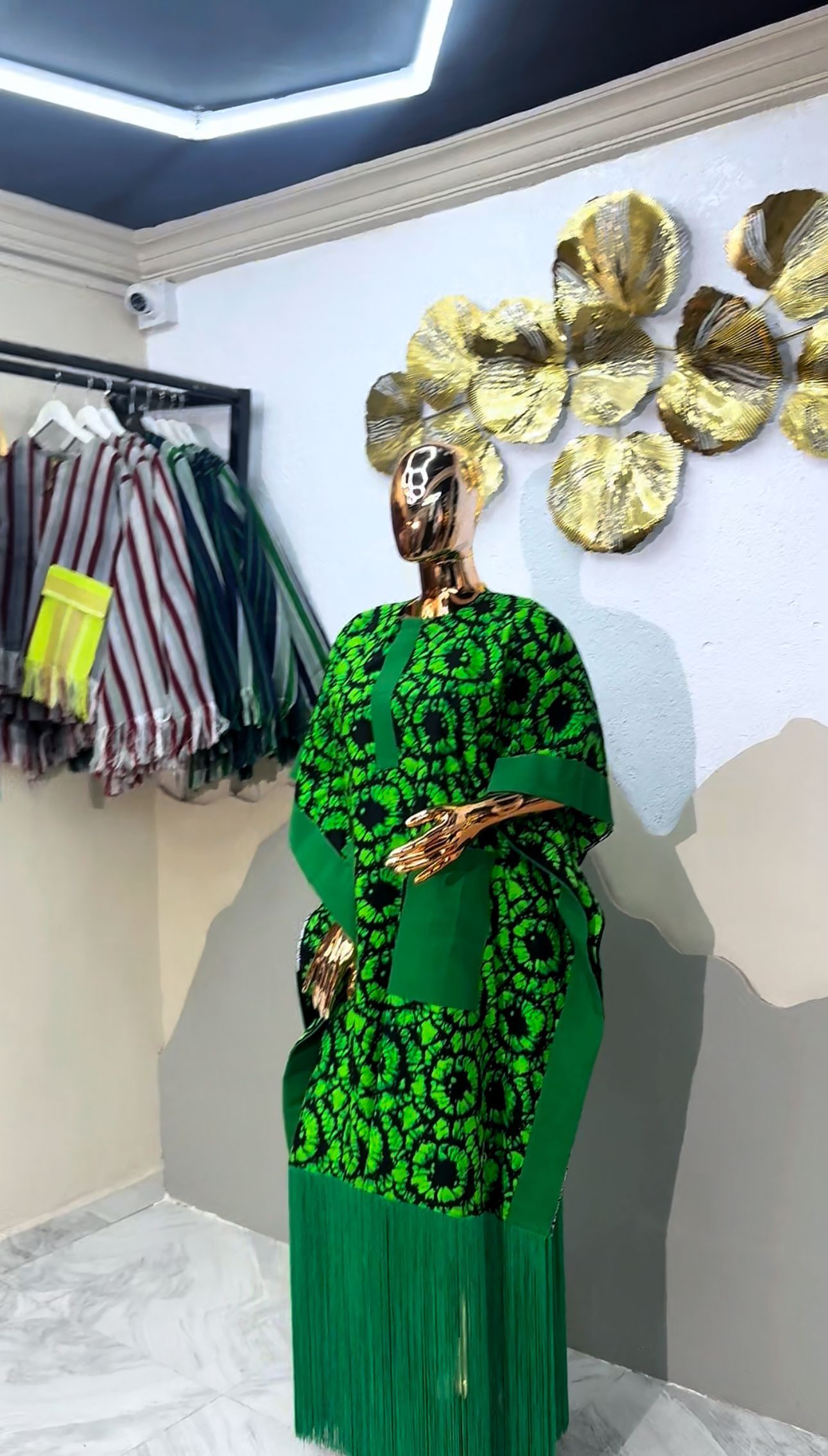 Flair Culture Green Dress