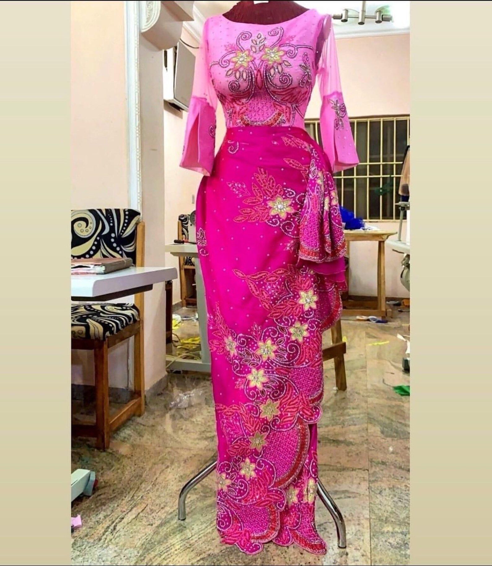 Bebe African Rapper Dress