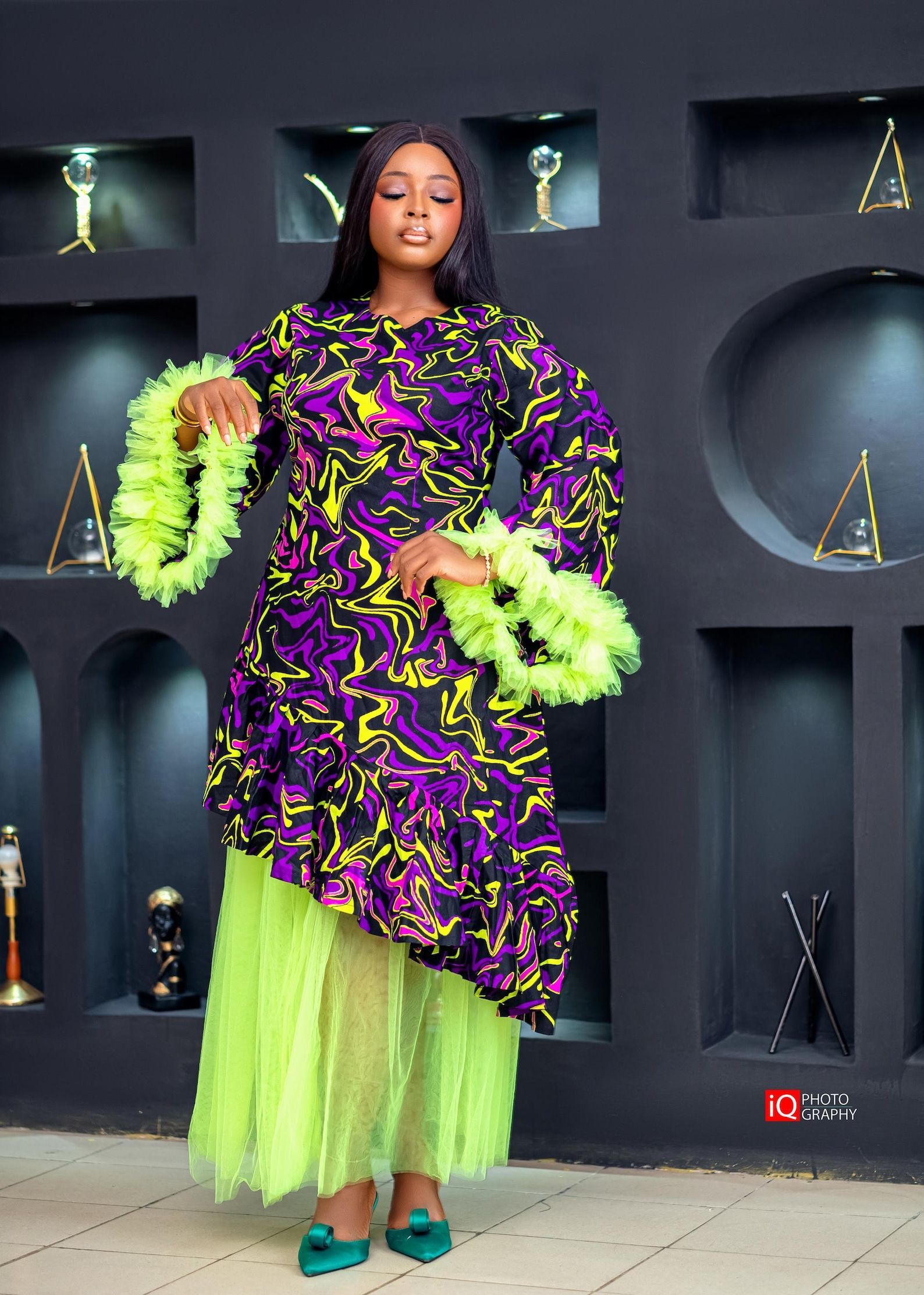 Flimsy Fiesta Ankara Dress