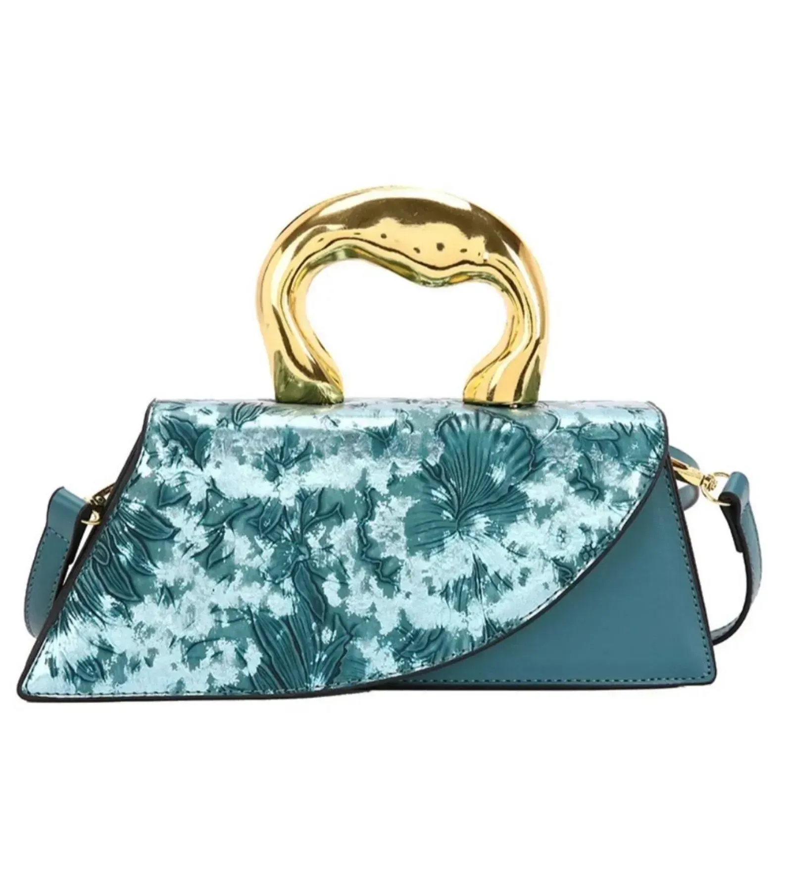 Green Boujee Clutch