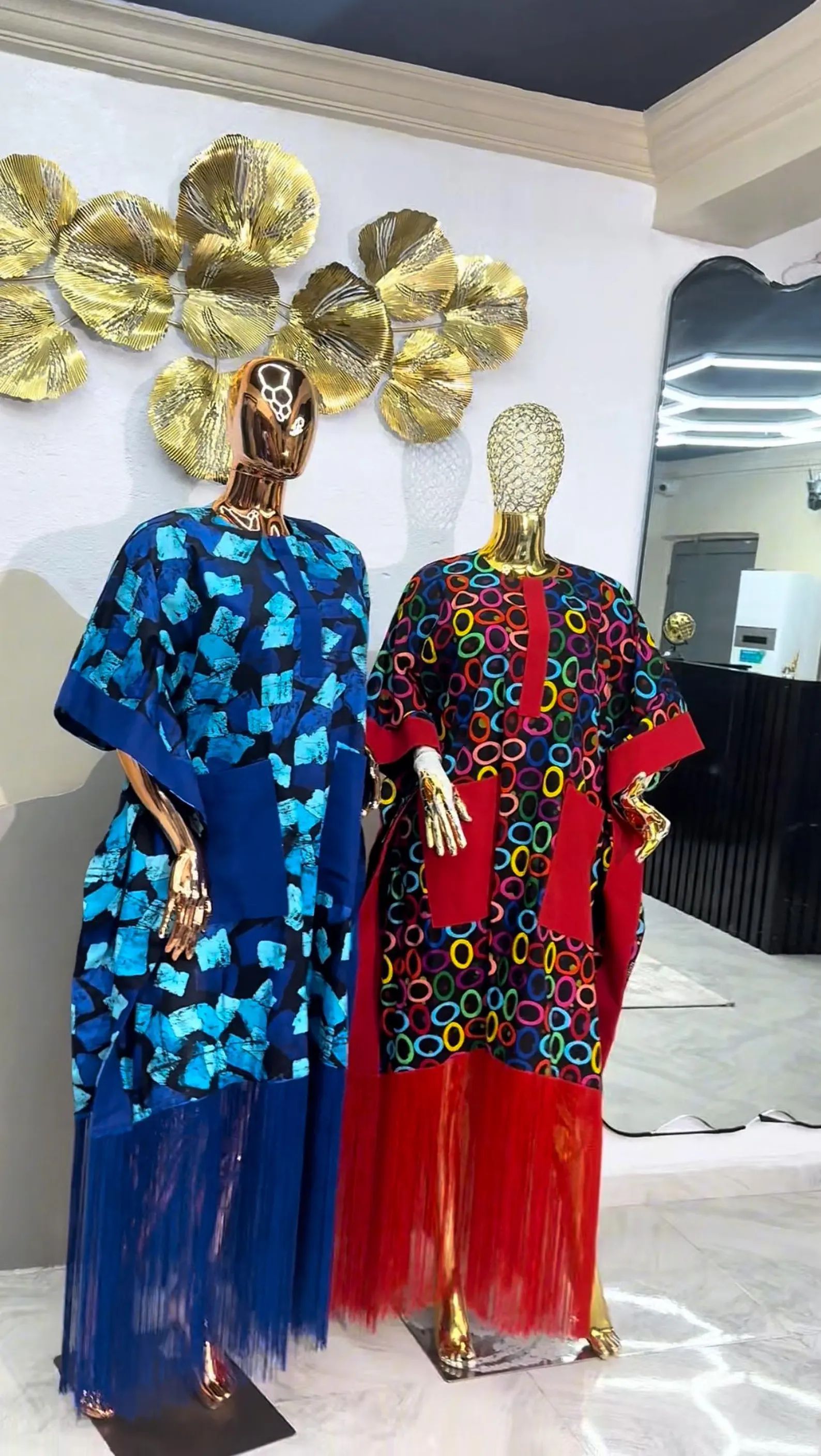 Flair Culture Dress - Blue