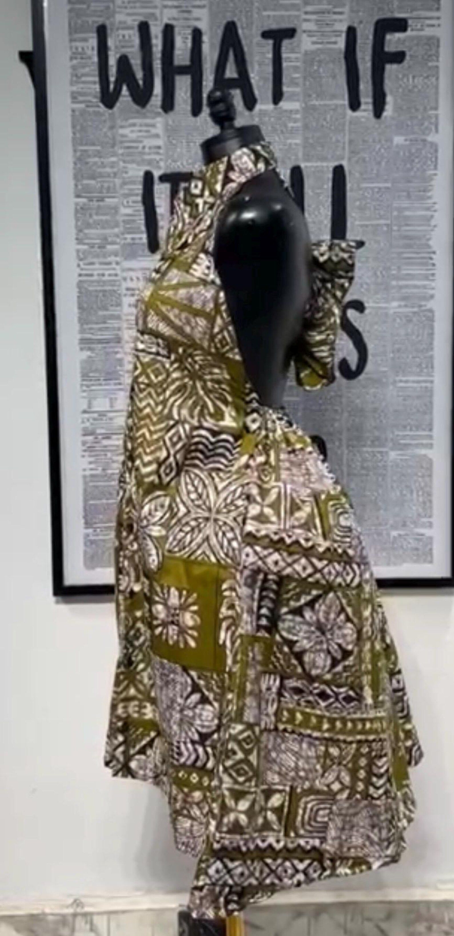 Butterfly Open Back Neon Dress
