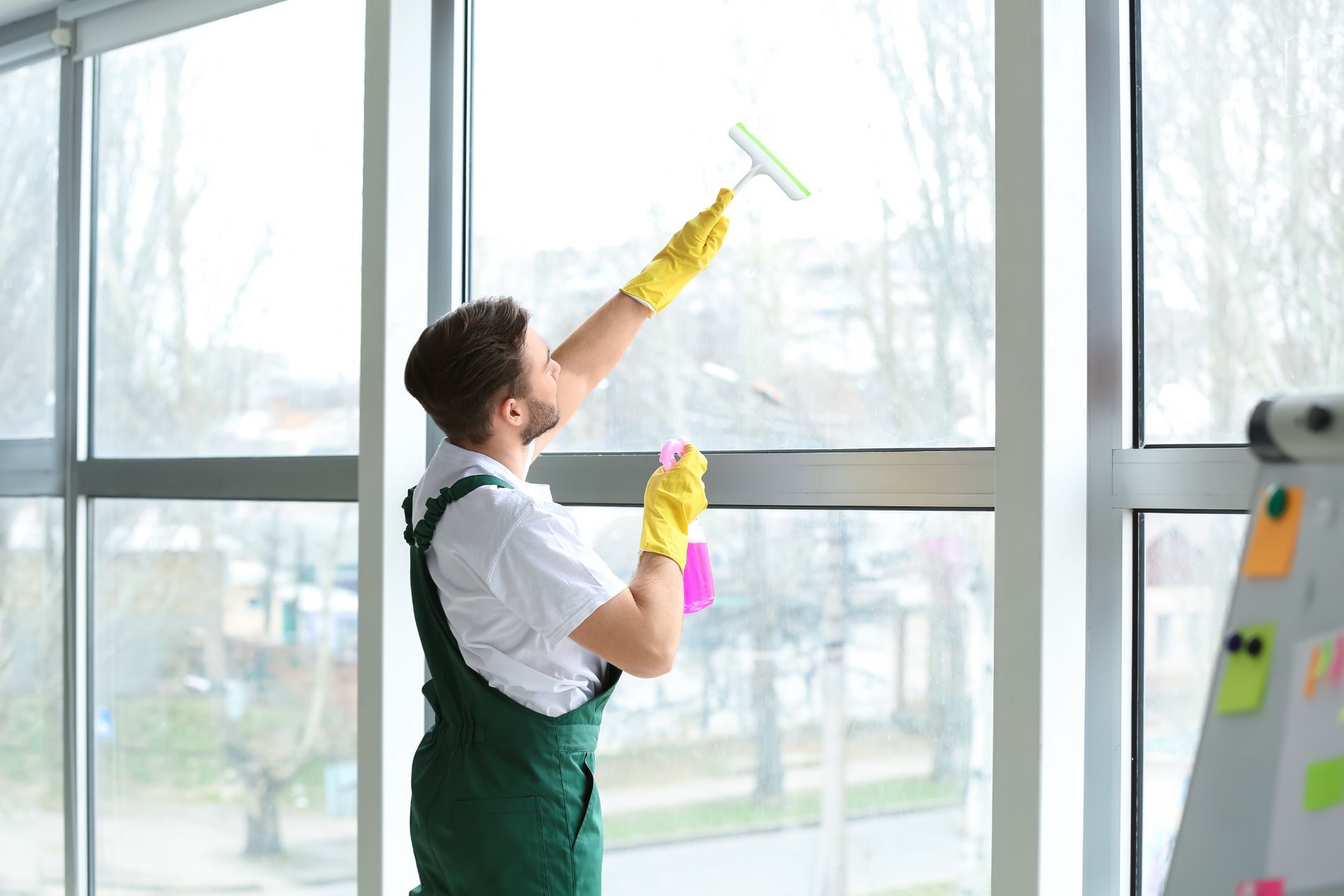 Cleaning windows