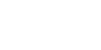 A white, minimalist logo consisting of an abstract, stylized lowercase letter