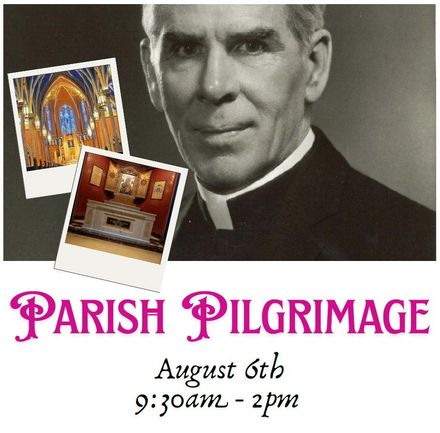 Register for our Parish Pilgrimage