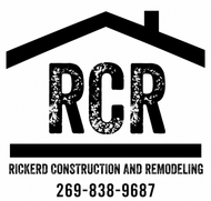 RCP construction and remodeling logo with phone number 269-838-9687