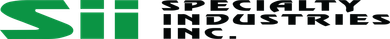 Specialty Industries logo in green and black text on a white background