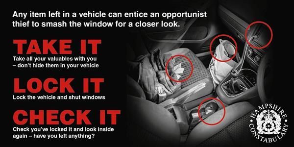 Crimstoppers - lock your car