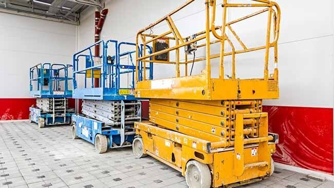 Scissor Lifts — Crane Rentals in Taree, NSW