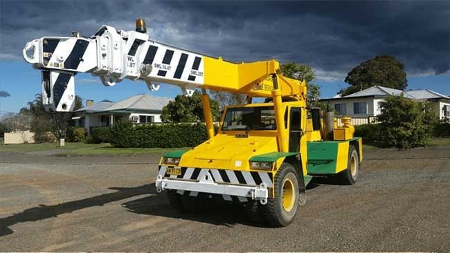 Franna Cranes — Crane Rentals in Taree, NSW