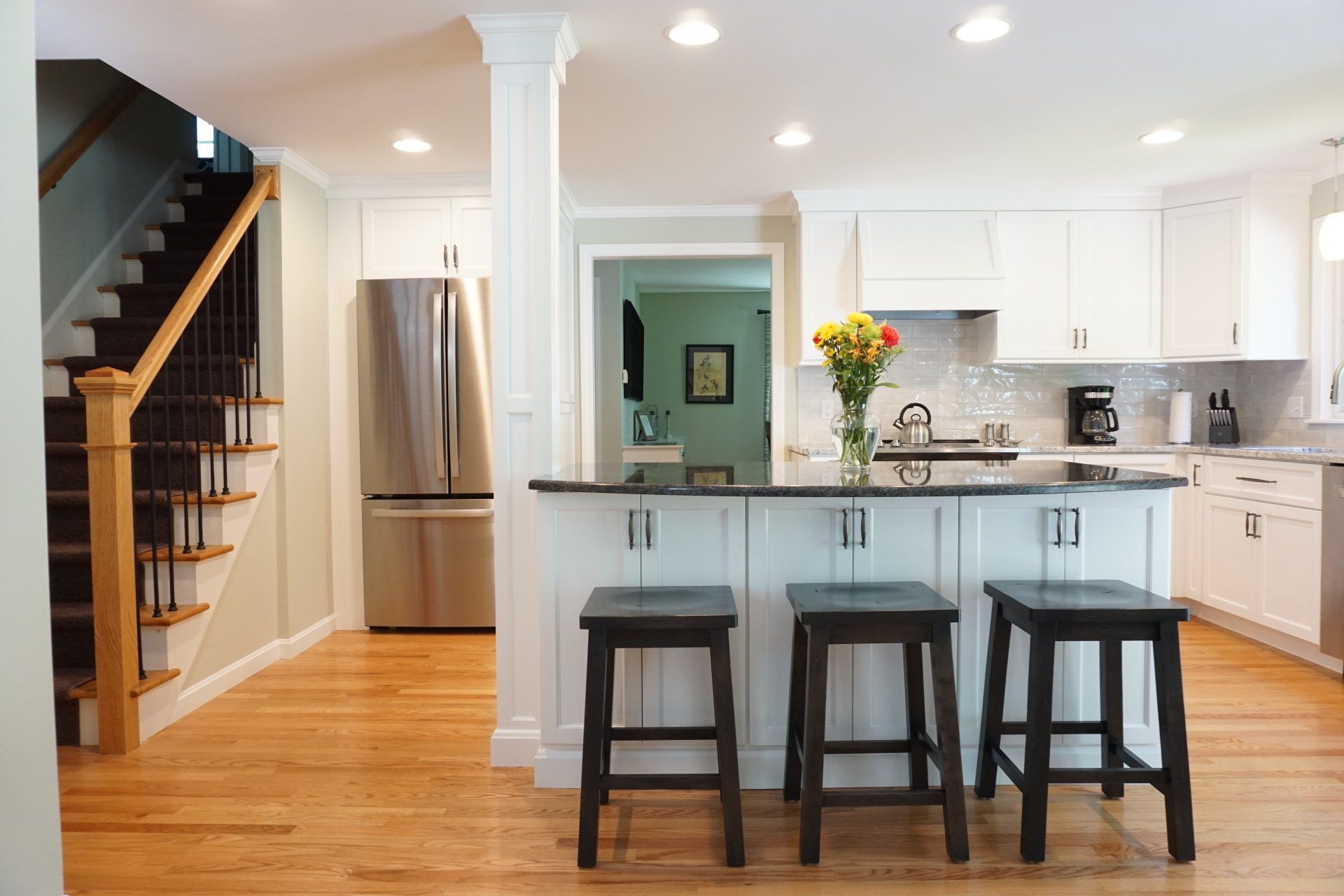 Kitchen remodeling by Chapdelaine Builders in East Longmeadow