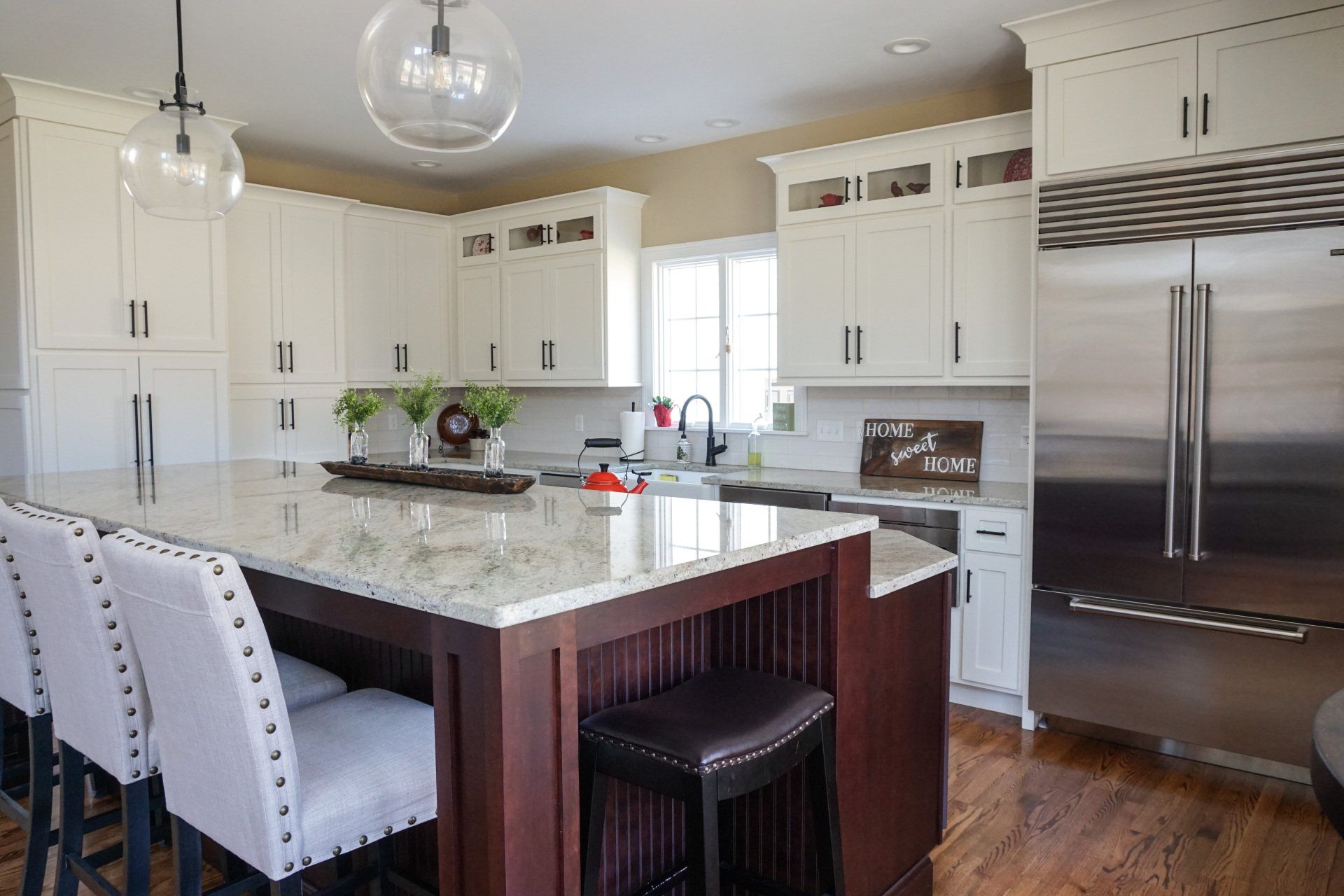 beautiful and classy kitchen remodel in Western Mass