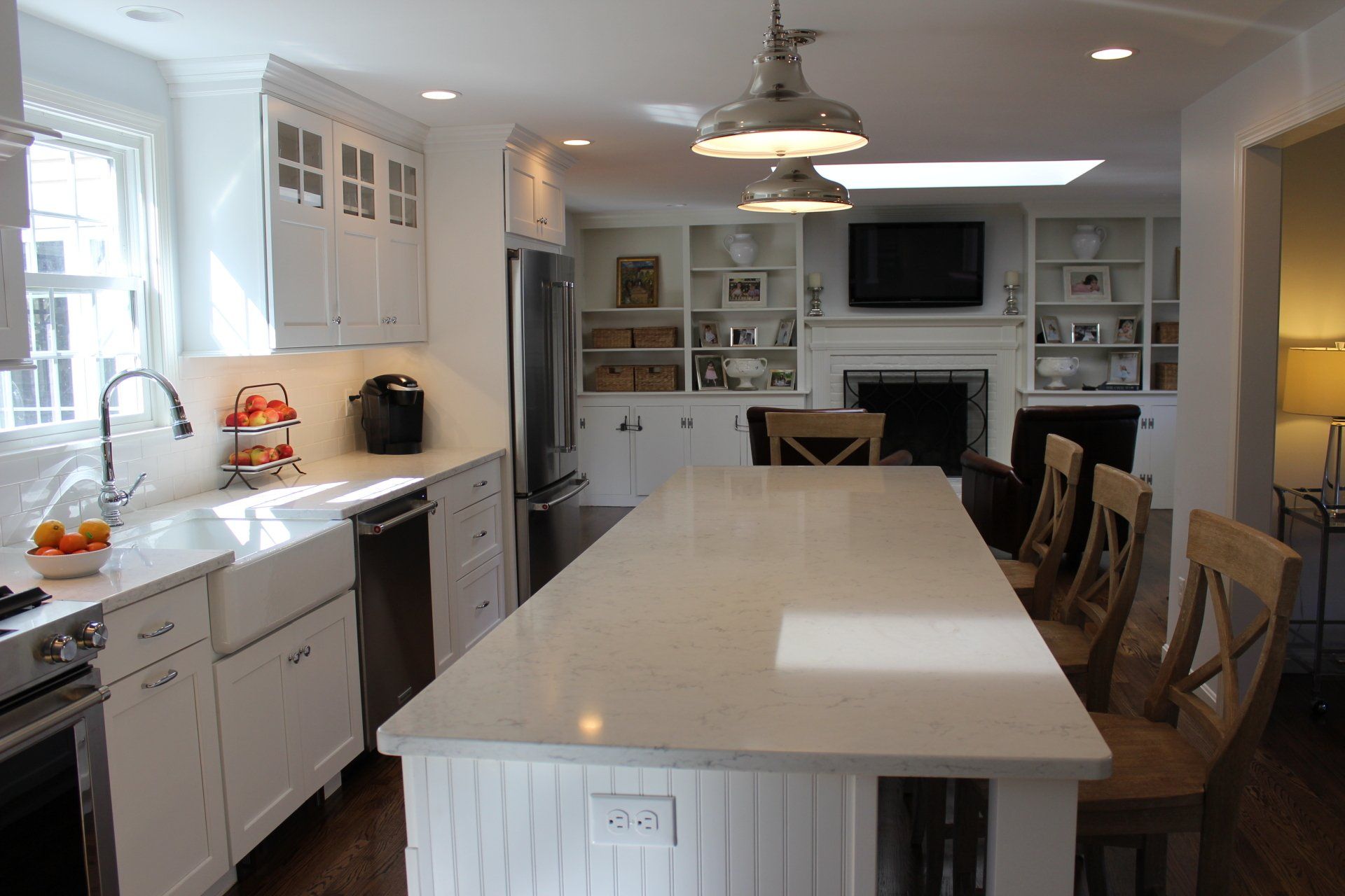 open kitchen concept kitchen renovation East Longmeadow