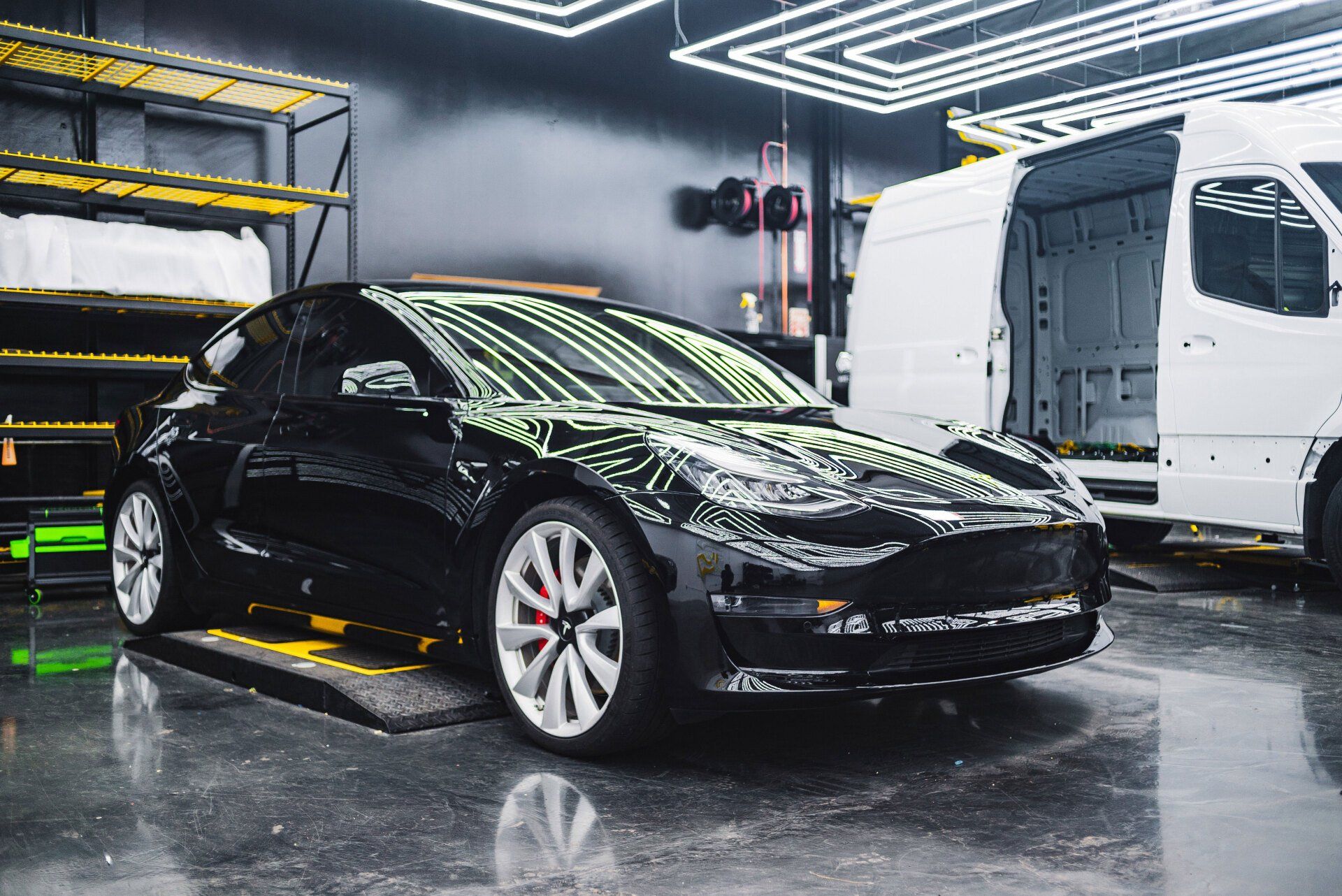 Paint protection film and car detailing service