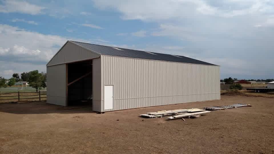 40x60 custom pole barn in St. George, Utah
