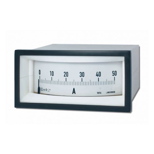 An electrical meter is displayed against a clean white background.